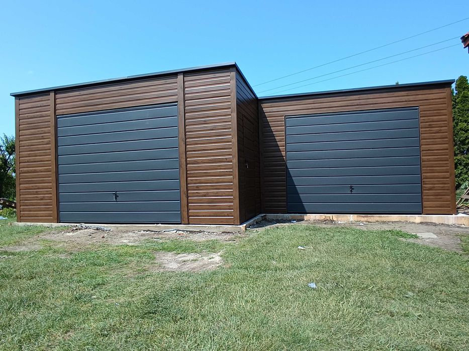 Garaż blaszany garaz blaszak garaże blaszane 5-7 6-6 profil producent