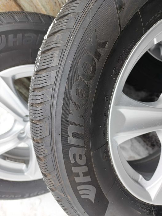 Диски титанові з резиною 4 шт 5\114.3 на 16 Спортейж  Туксон