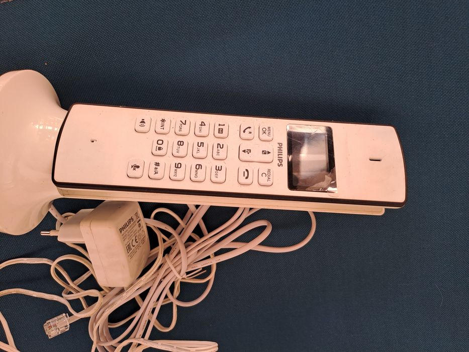 telefone portátil + base DECT