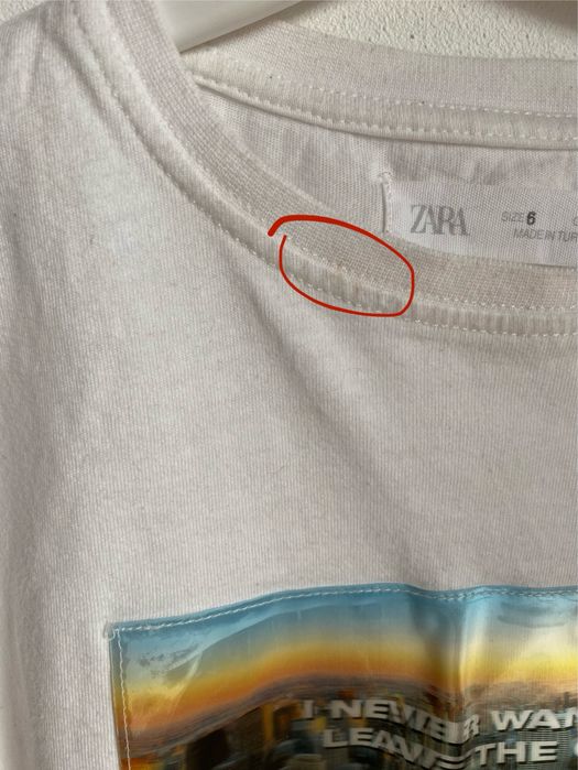 T-shirt Zara r. 116