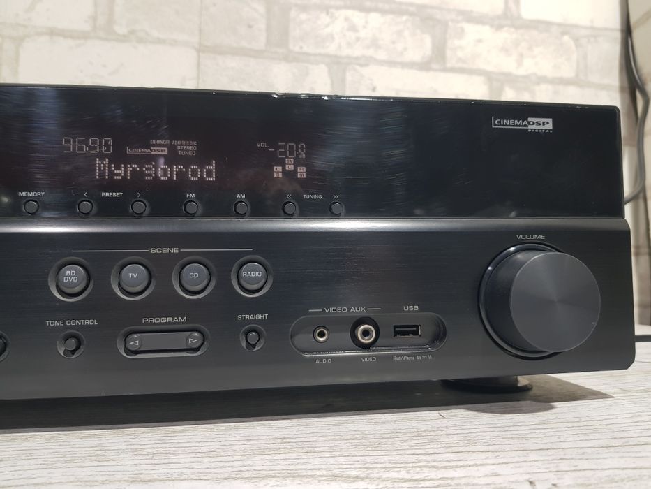 5.1 AV ресивер YAMAHA RX-V373,(HTR3065) *5x100 Вт, HDMI, 4K, USB б/у з Німеччини