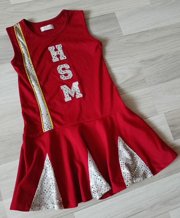 Disney Store High School Musical HSM Kostium karnawałowy Cheerleaderka