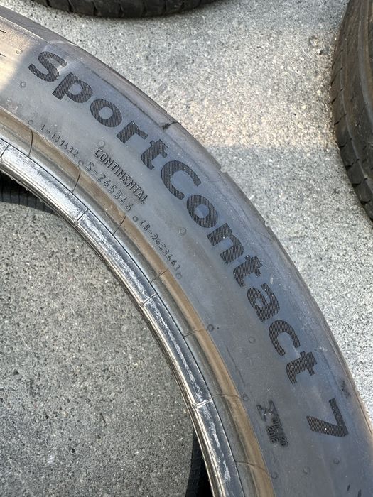 Шини 315 30 22 107Y XL Continental SportContact 7 пара