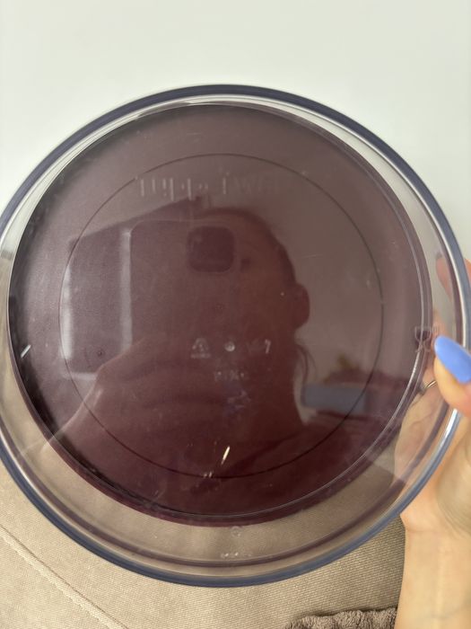 Tupperware miska krystaliczna perła z pokrywką 4 litry 4 l 4000 ml