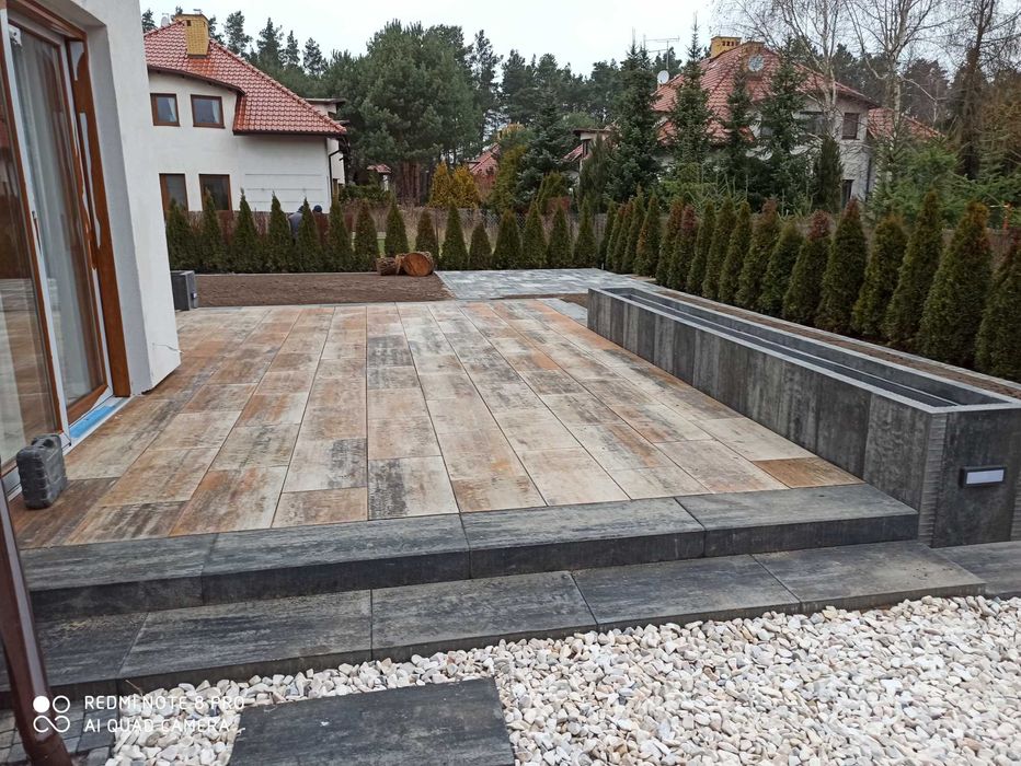 Brukarstwo, tarasy, ogrodzenia, prace ogólnobudowlane