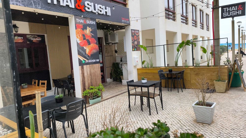 Restaurante frente á praia Quarteira