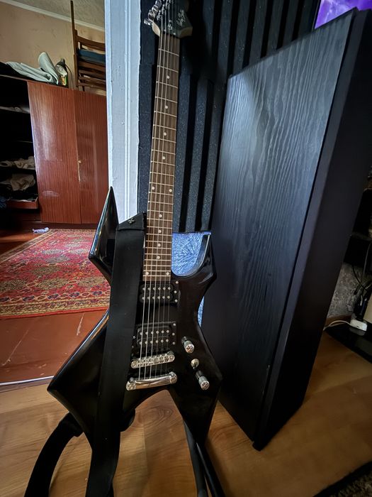 Электрогитара Harley Benton WL-20BK Rock Series Warlock