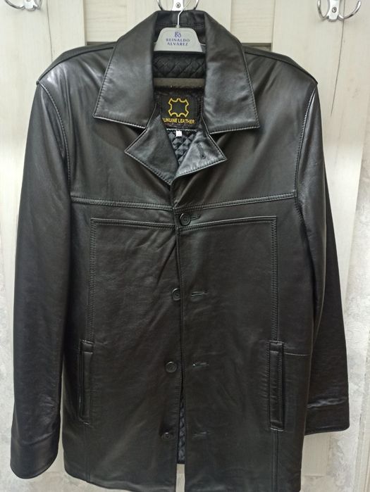 Піджак чоловічий, шкіряний.