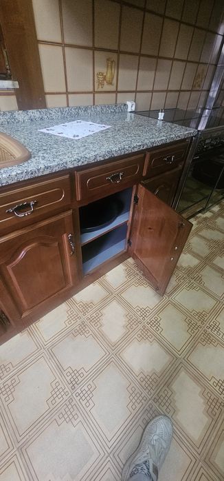 Cozinha em madeira  maciço