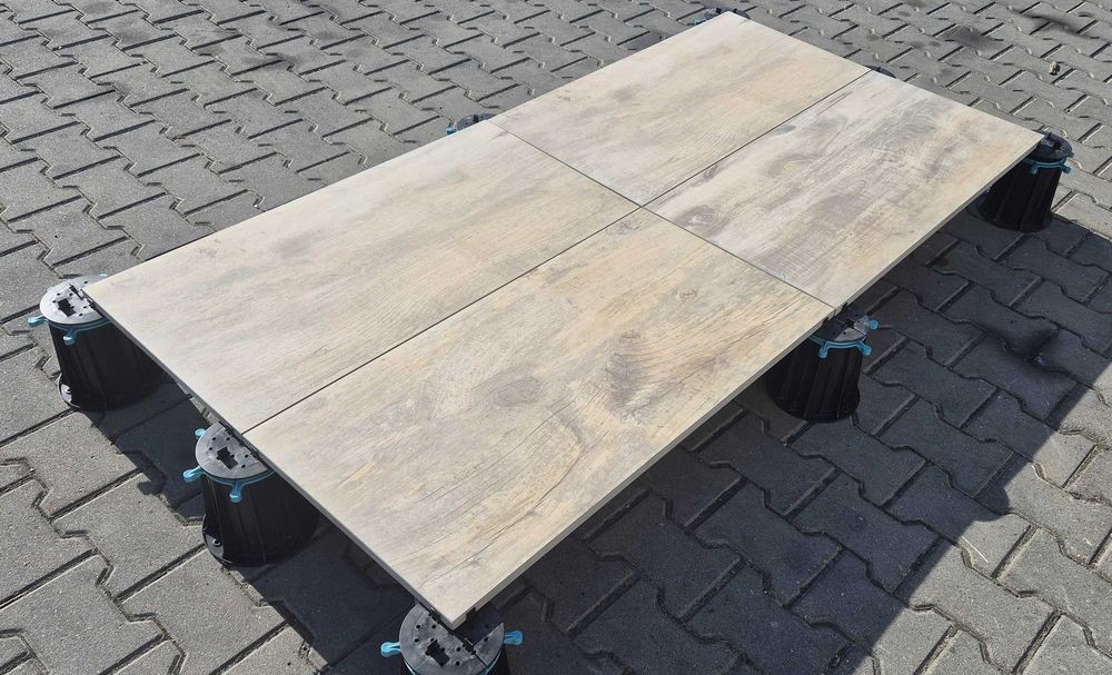 Płytka tarasowa drewnopodobna Flairstone Wood Light Brown 45x90x2 Gat II