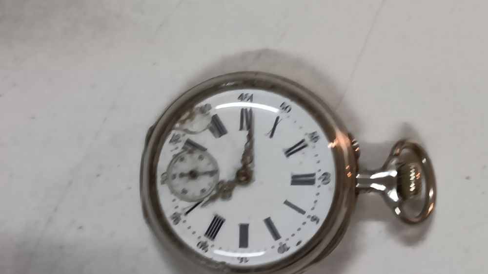 Relógio bolso corda antigo Ancre 15 jw Swiss