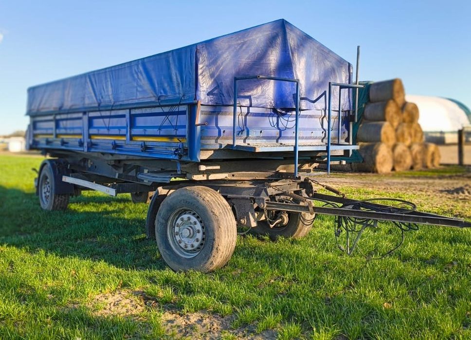 Przyczepa krone 3 strony wywrot 12 ton