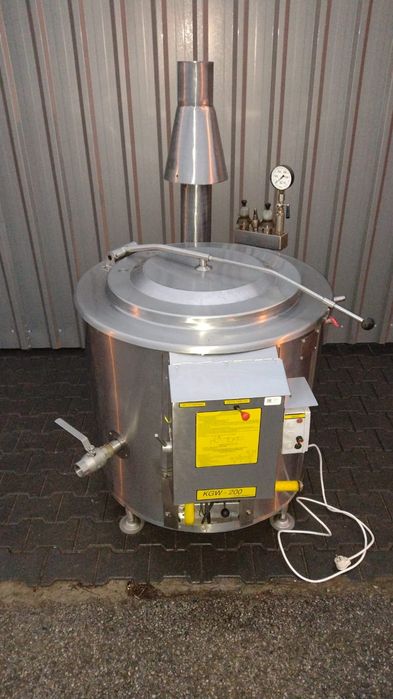 Kocioł warzelny gazowy 200l Spomasz