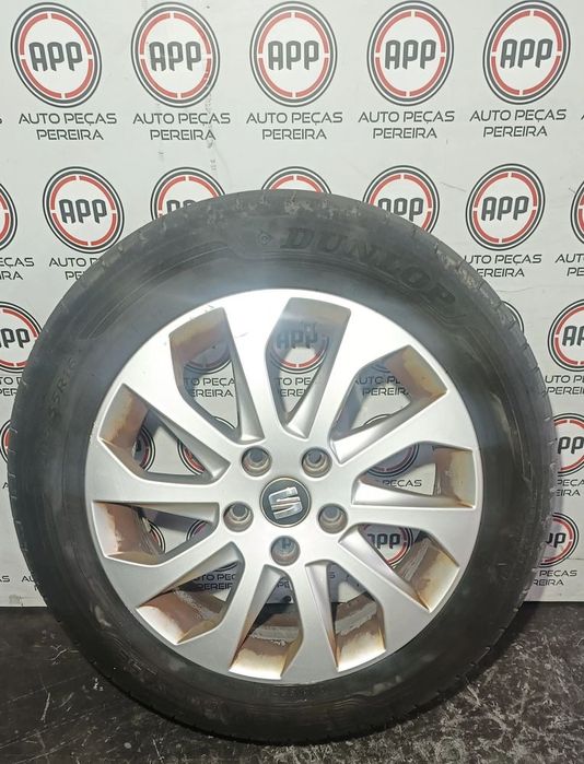 Jantes 16 Seat Leon 5 F, com pneus a 50%.