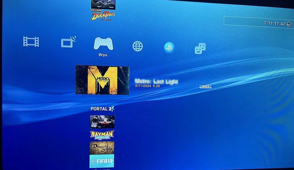 Игровая Приставка PS3 Slim 320GB + 30 игр Playstaton 3 гарантия БУ