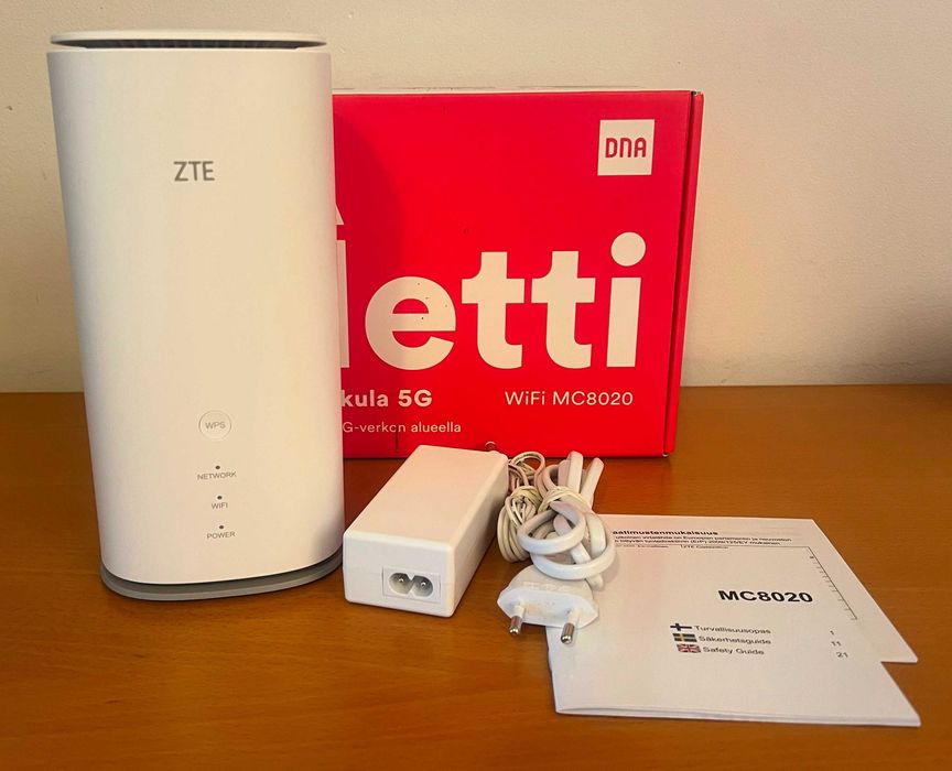 Router 5G ZTE MC8020  LTE do 5,4 Gb/s na kartę sim