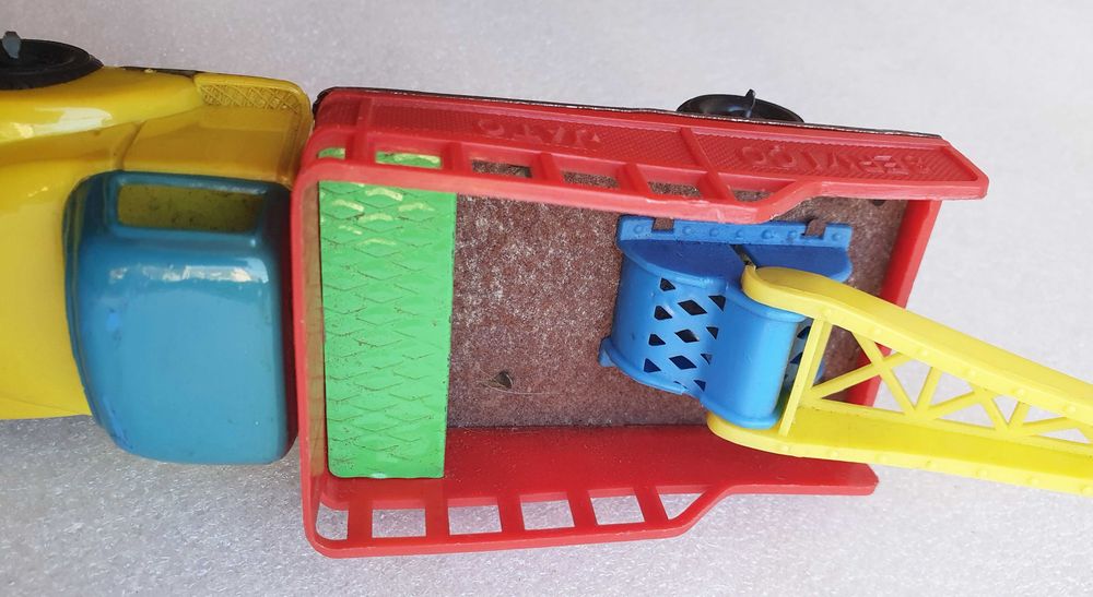 Antigo Brinquedo Plástico ~ " Camião Reboque da JATO " ~ Anos 60