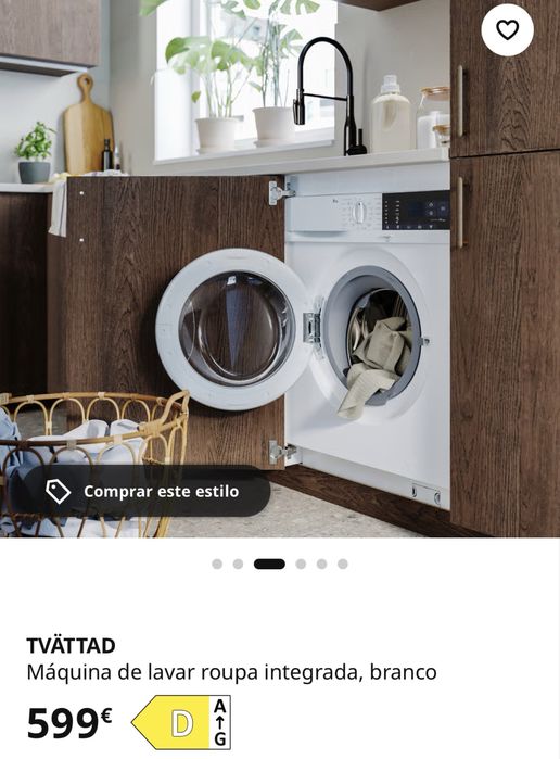 Maquina de Lavar Roupa Integrada