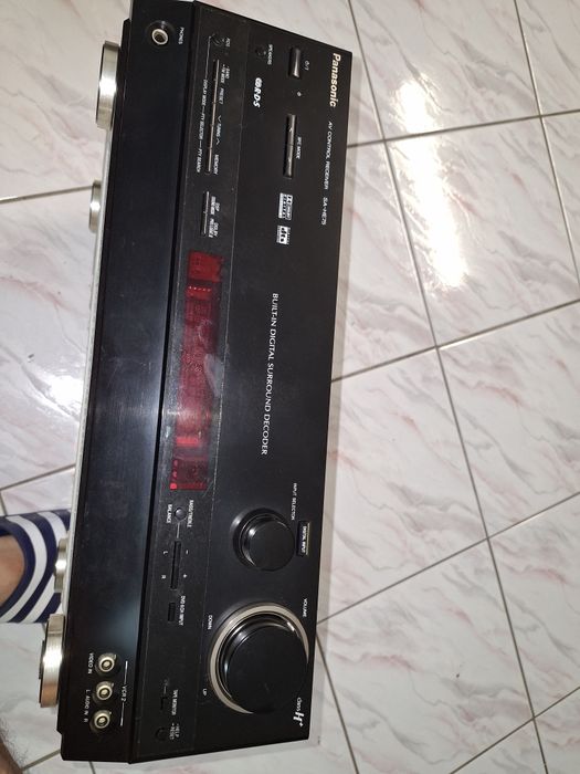 SA-HE75 kino domowe Panasonic OPT, czarne. Sprawne. Dolby.