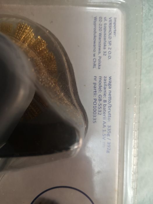 Szczotka elektryczna do czyszczenia grila