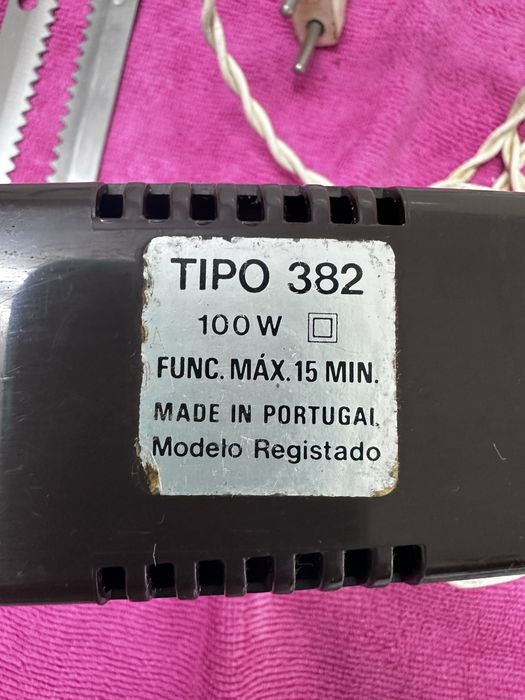 Faca eletrica moulinex