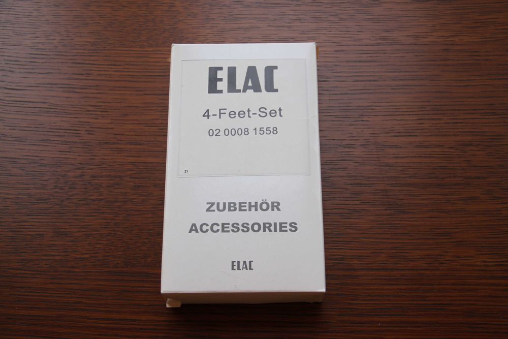 Zestaw stopek 8szt - ELAC Spikes Set M8 (nowy)