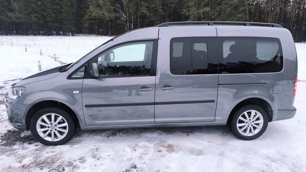 ///Piękny VW Caddy Maxi 7-osób 1,6 TDI CR 2013r  z Niemiec///