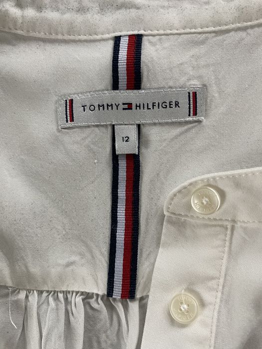 Sprzedam białą bluzkę koszulową Tommy Hilfiger