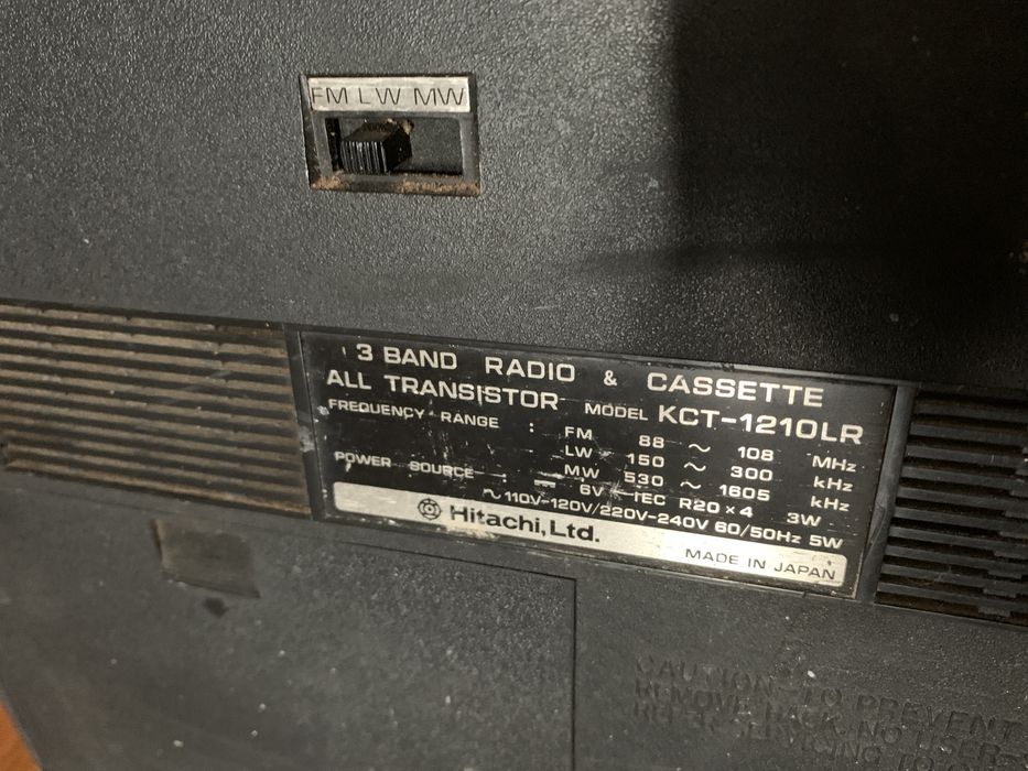 Radio Hitachi KCT-1210 LR