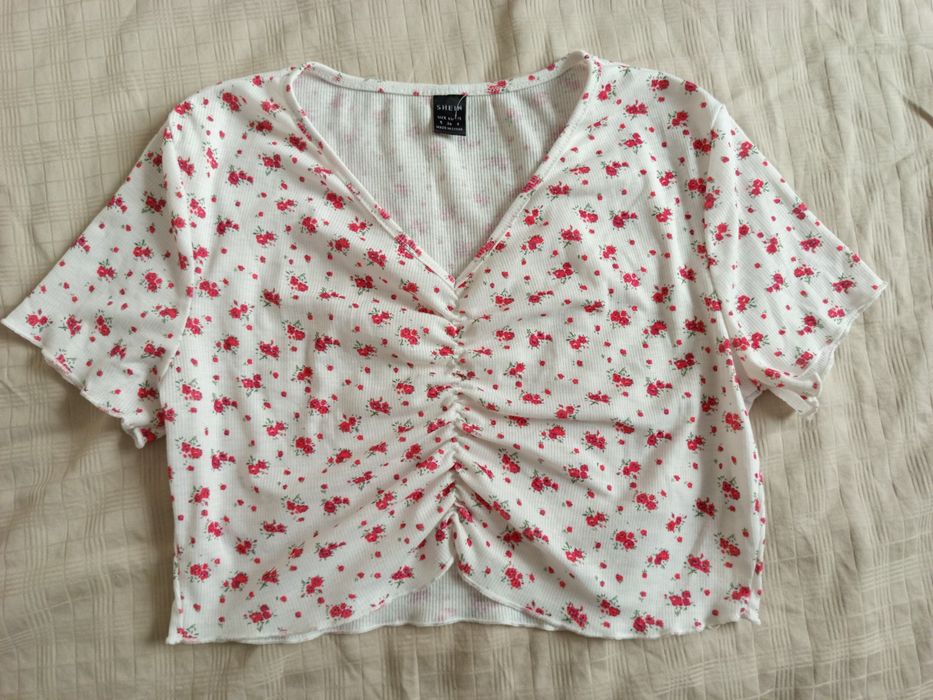 Top w kwiatuszki S