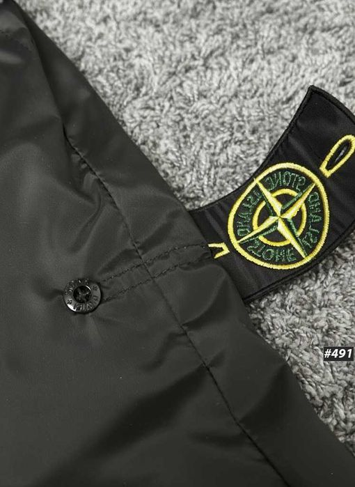 ВІДПРАВКА НАЛОЖКОЮ | Черные Штаны Stone Island GoreTex