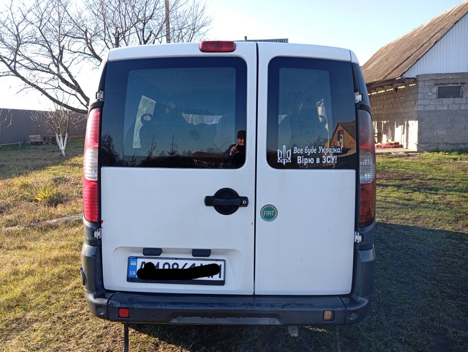 Фіат Добло 1.6 бензин/газ (метан)