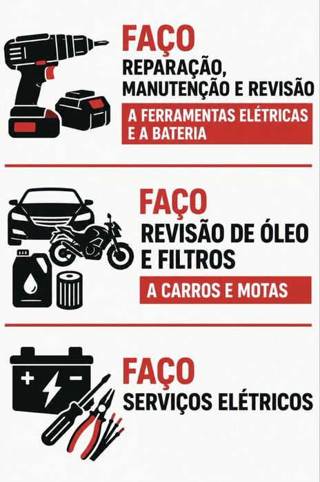 Reparações e revisões