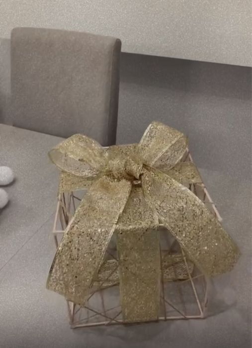 Caixinha de natal feita a mao