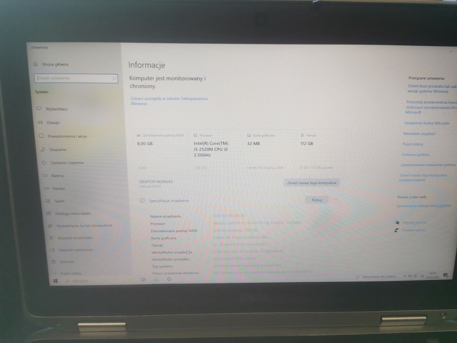 Laptop dell.     .