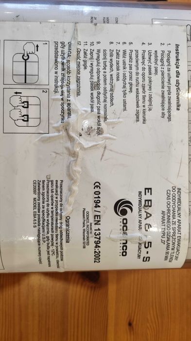 Indywidualny Aparat Ewakuacyjny Ocenco