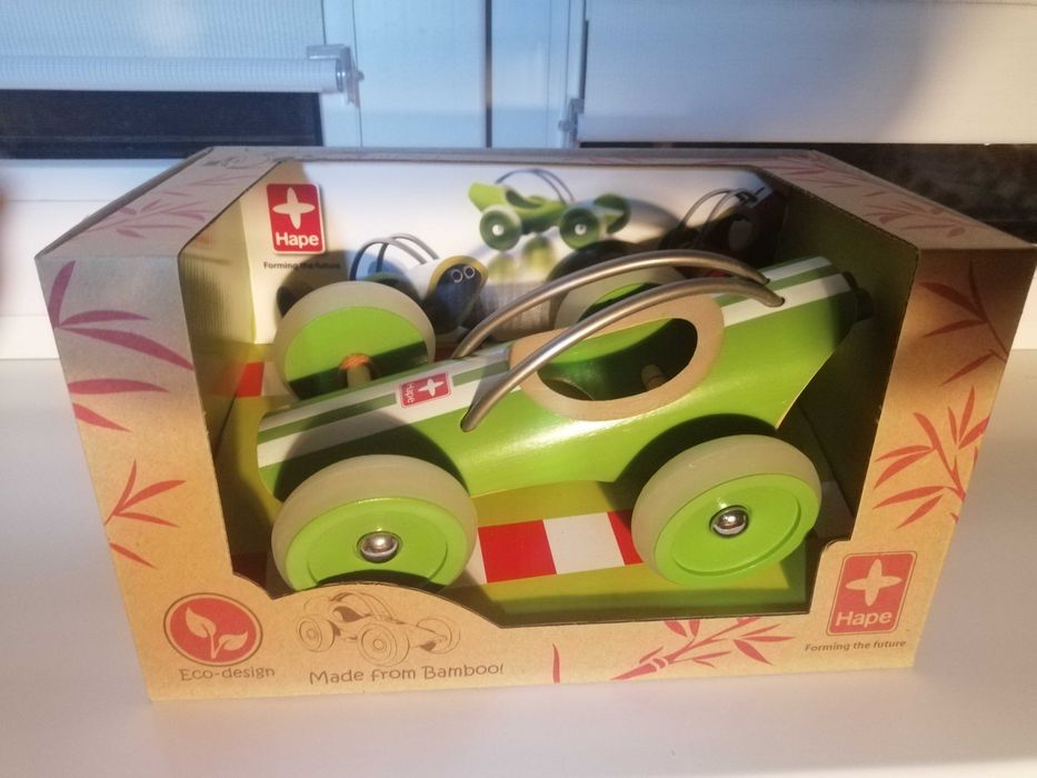 Машинки т.м. Hape, бамбук, 3+