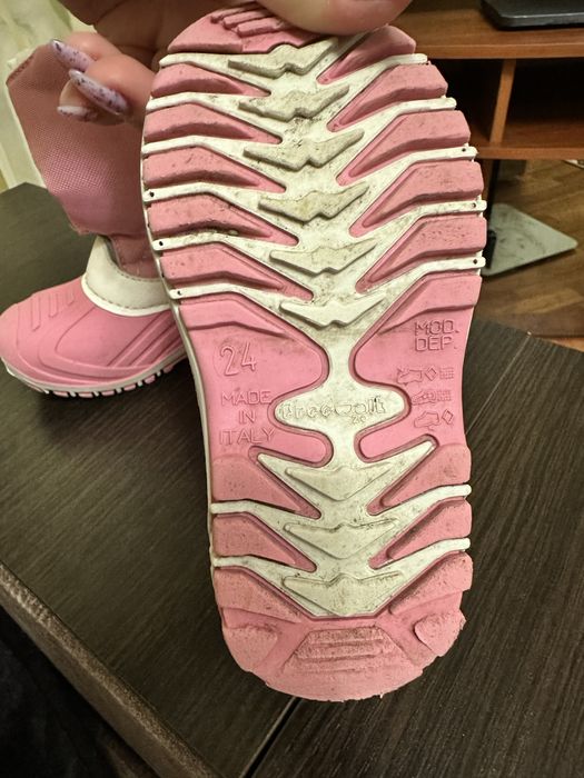 Сапожки на дівчинку 24 розмір