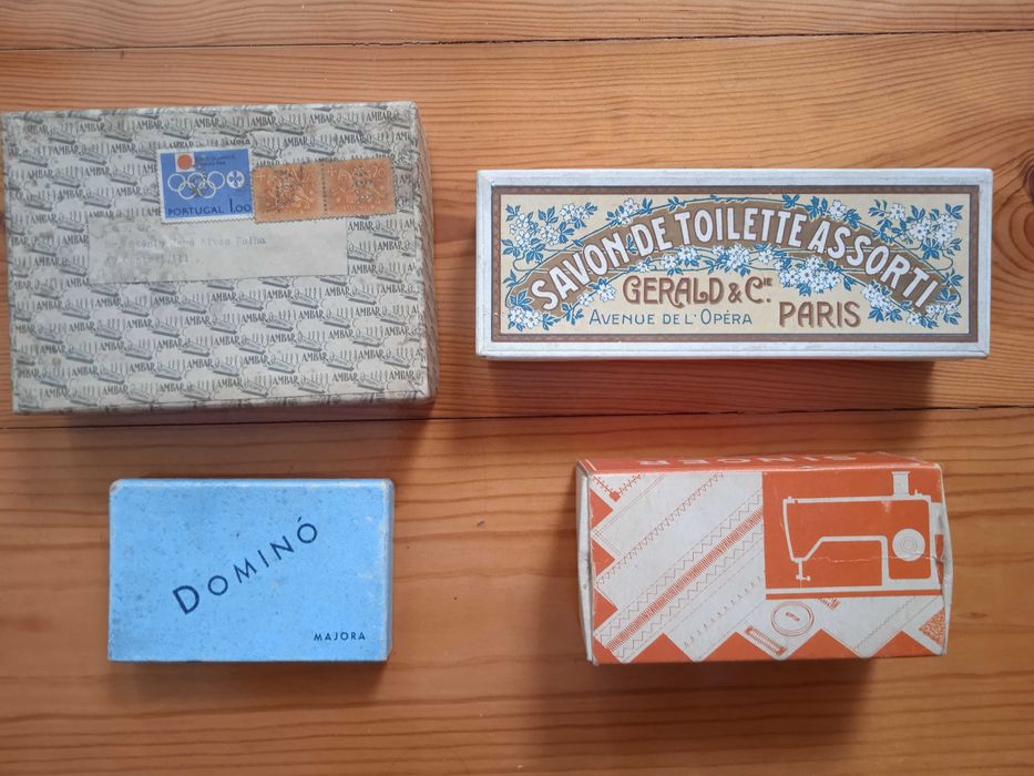 Caixas antigas coleção