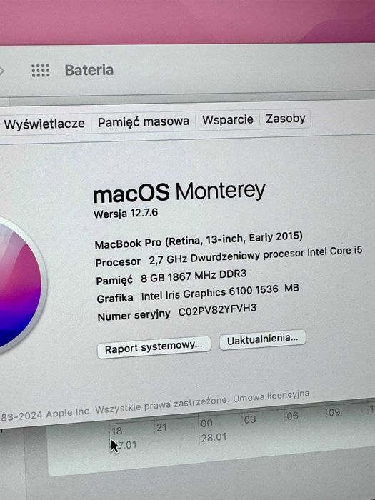 MacBook Pro 2015, 13”