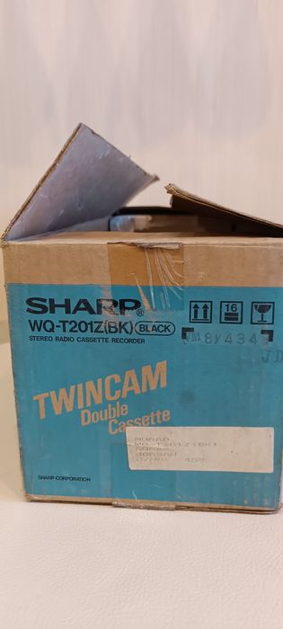Sharp WQ-T201Z(BK) коробка.