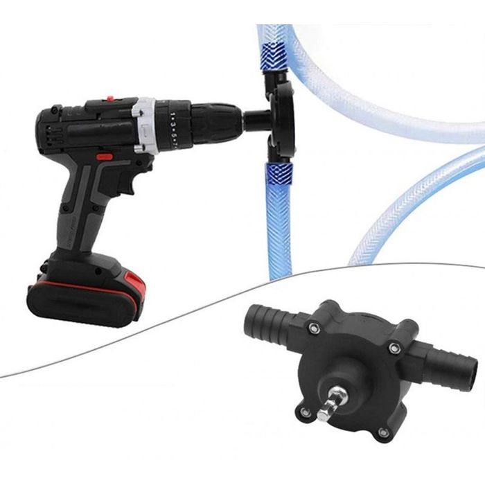 Насос на дрель для перекачки топлива REWOLT SL015 с креплением 7719