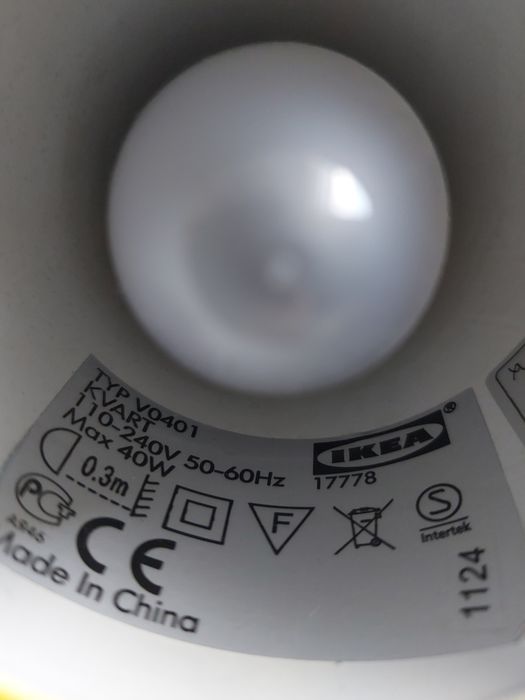 Lampka Ikea Kvart