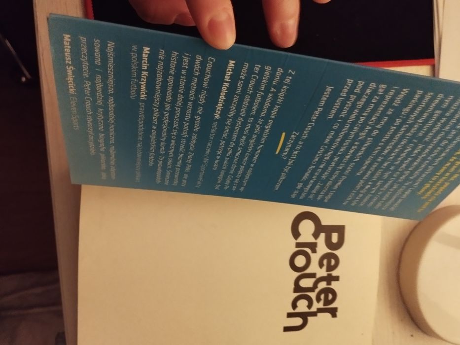 Peter crouch książka jak być piłkarzem