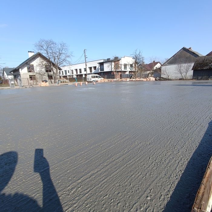 Бетонні роботи, стяжки, плита