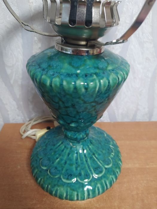 Лампа настольная,керамическая.