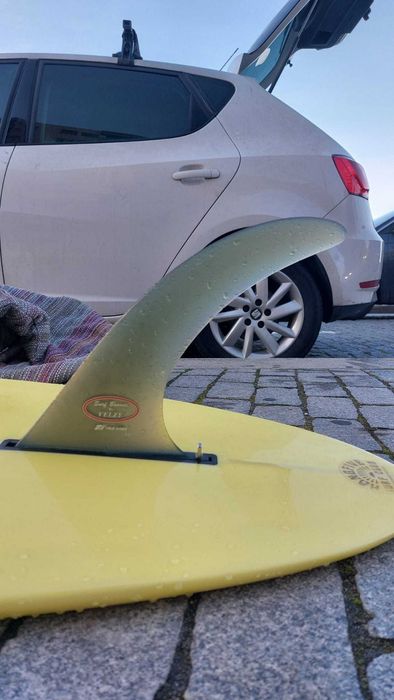 7'4 Velzy egg surfboard