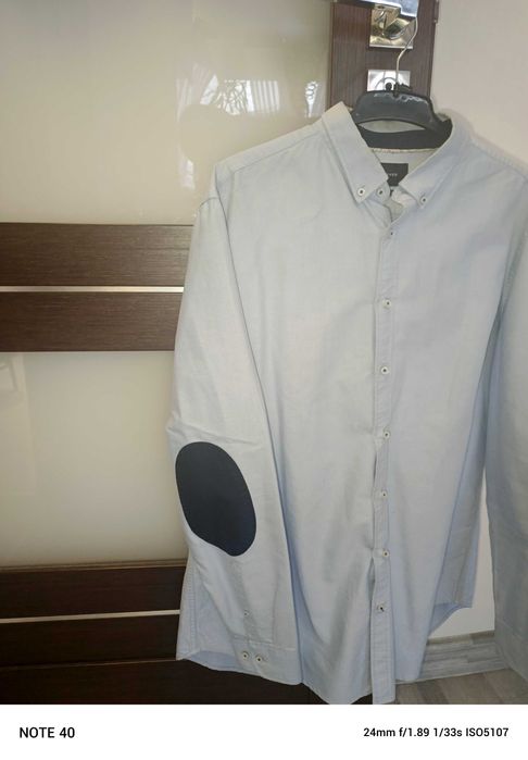 Koszula męska z wstawkami