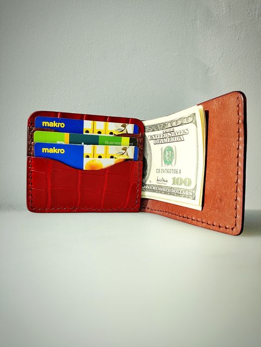 Portfel luksusowy skórzany