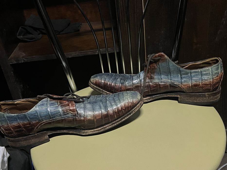 Туфли крокодил ( оригинал ) 41 размер